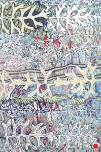 Abstract Nature Painting Nathalie Maquet