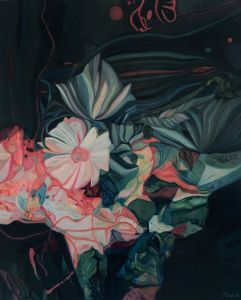 Bouquet 31: Abstract Flowers Painting Nathalie Maquet