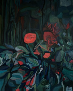 Bouquet 37: Abstract Flowers Painting Nathalie Maquet