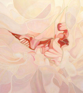 Untitled: Abstract Flower Painting Nathalie Maquet